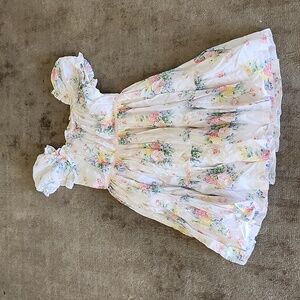 Janie and Jack girls floral dress size 12